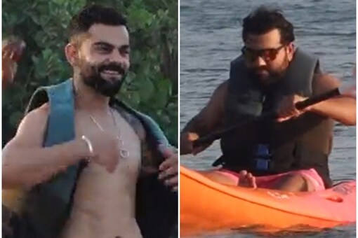 India cricketers took some time off from cricket. (Screen Grab)