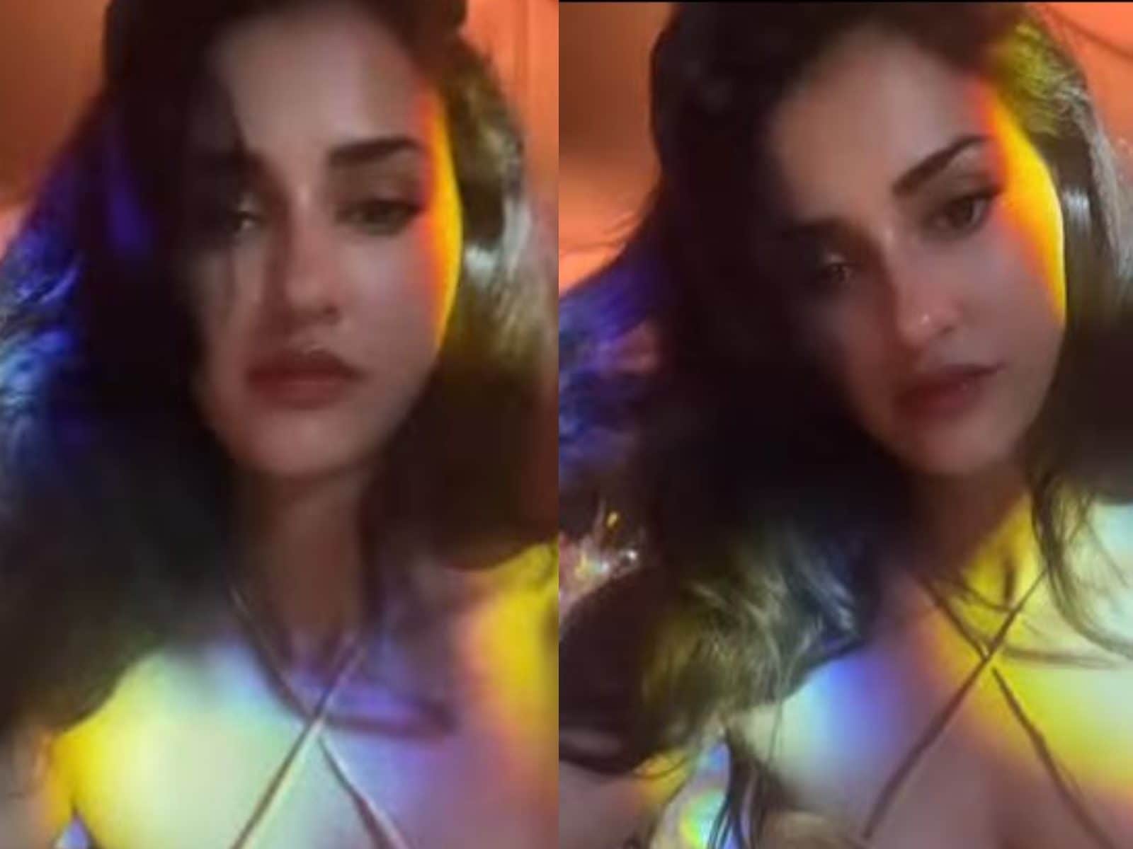 Koyal Malika Sex Video - Disha Patani Is In Love With Filters As She Poses In Sexy Top With Plunging  Neckline; Watch Video