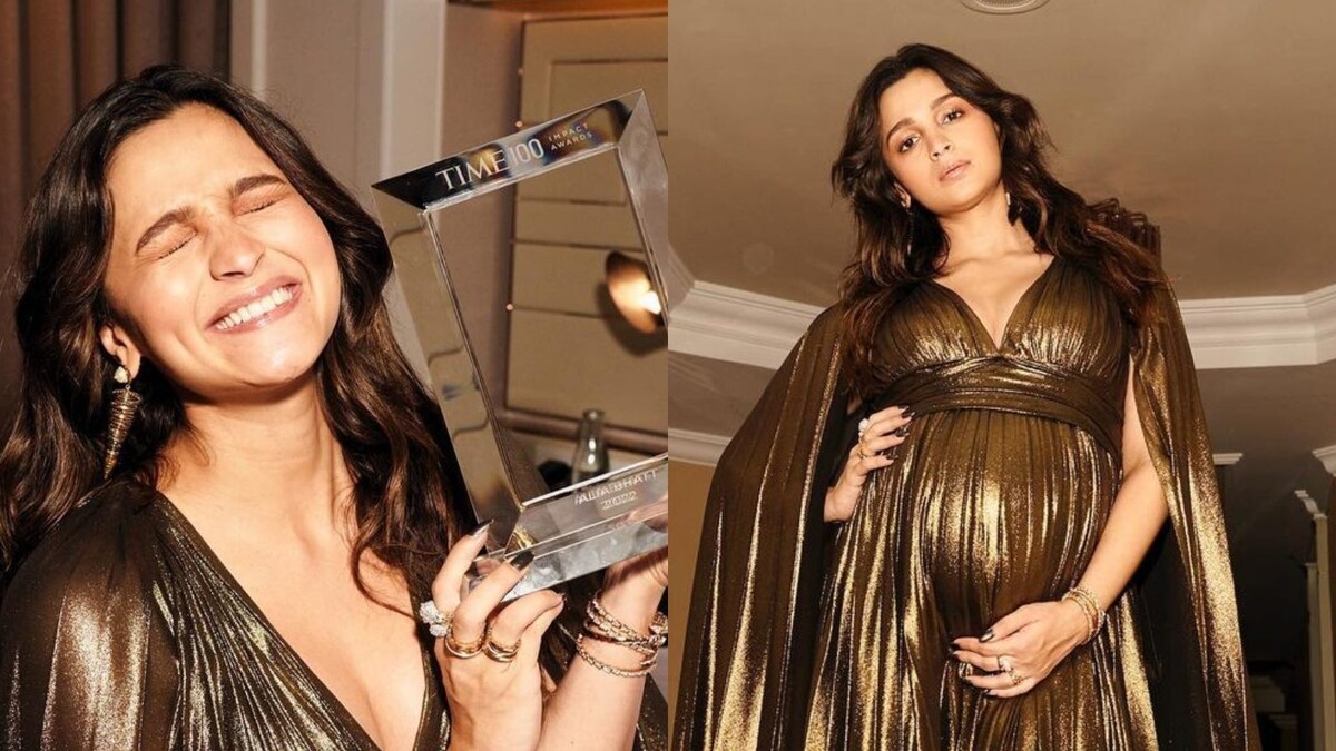 Alia Bhatt Looks Mesmerising In Shimmery Gown As She Receives Time100 Impact Award; See Pics