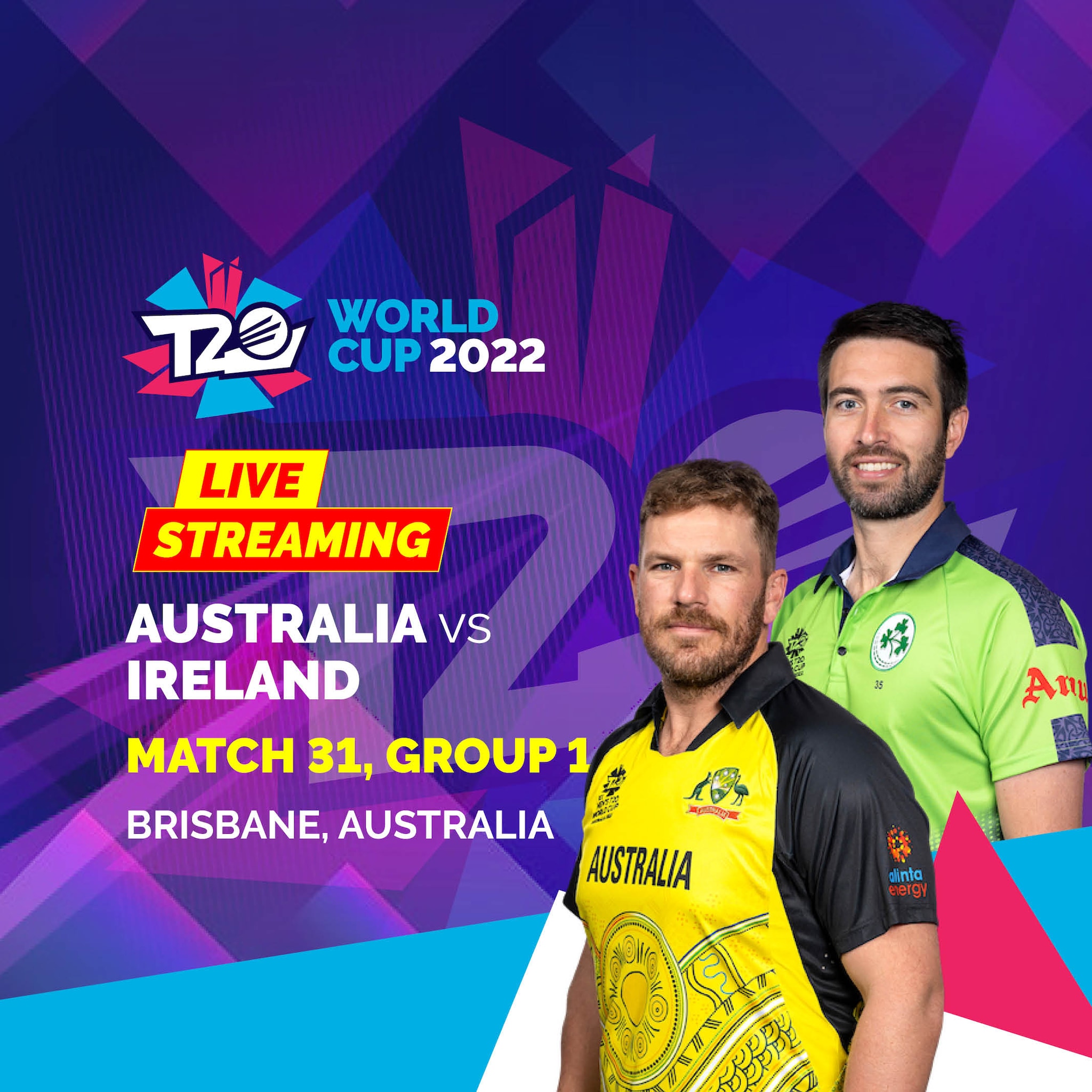 Australia vs Ireland