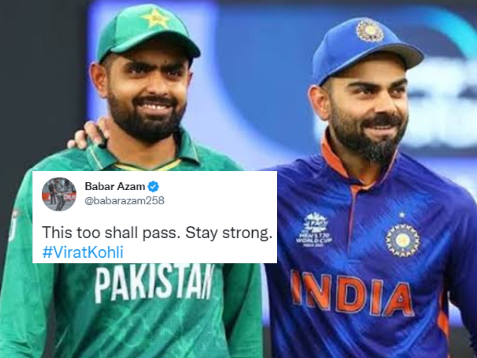 This Too Shall Pass Babar Azam Trolled after Pakistans Defeat to Zimbabwe in T20 World Cup