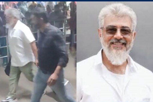 Ajith Kumar Returns From Thailand Gets Grand Welcome At Chennai