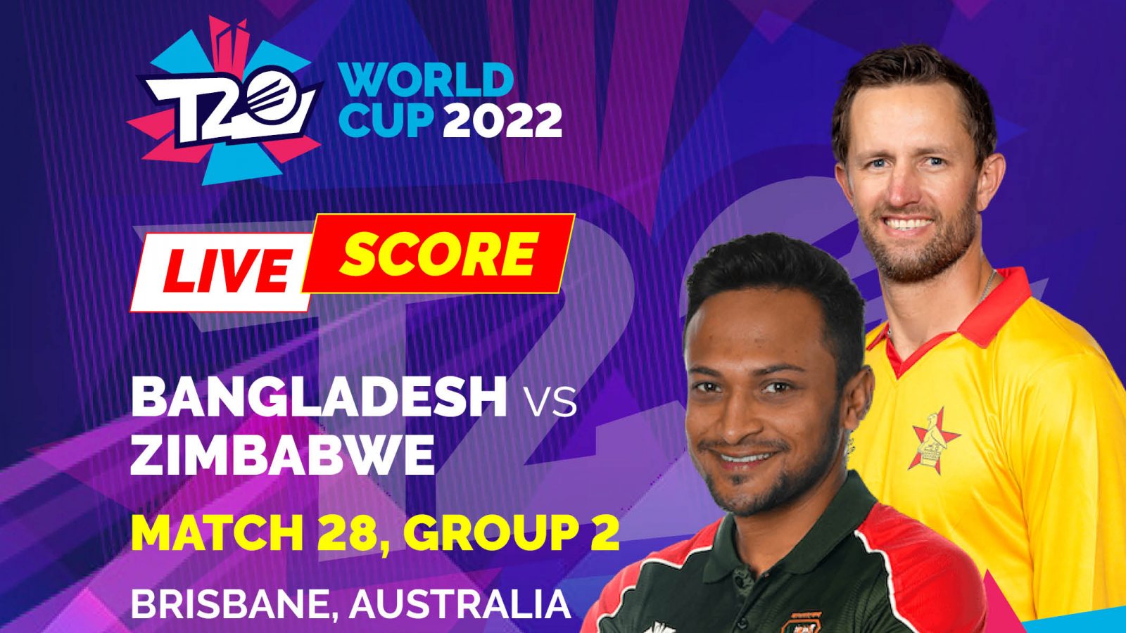 BAN vs ZIM Highlights T20 World Cup 2022 Bangladesh Clinch Thrilling 3-Run Win Over Zimbabwe
