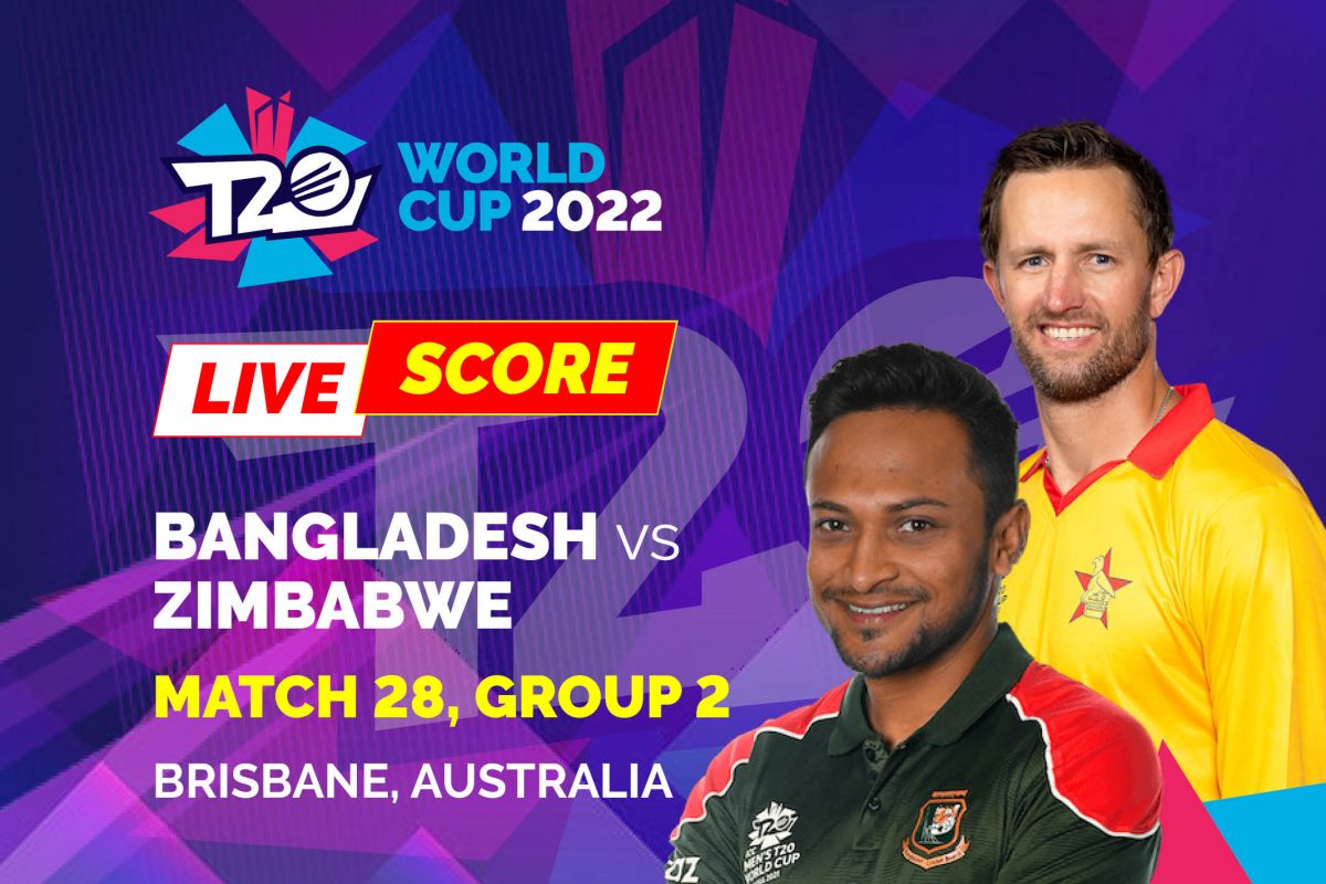 BAN vs ZIM Highlights T20 World Cup 2022 Bangladesh Clinch Thrilling 3-Run Win Over Zimbabwe