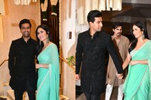 Diwali 2022: Vicky Kaushal, Katrina Kaif Turn Heads in Festive Attire at Manish Malhotra's Bash