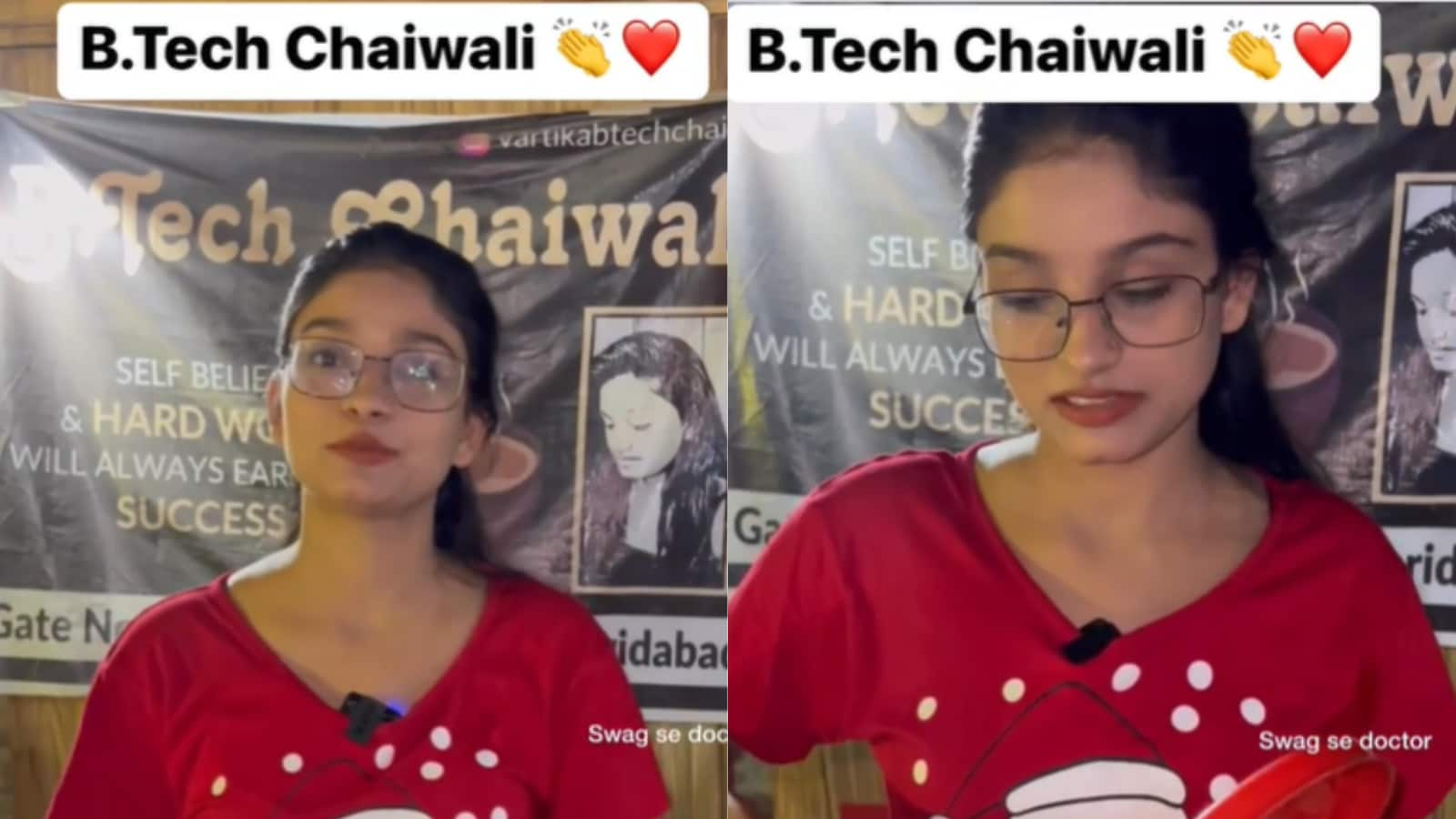 After MBA Chaiwala, 'B.Tech Chaiwali' From Faridabad Has Gone Viral ...