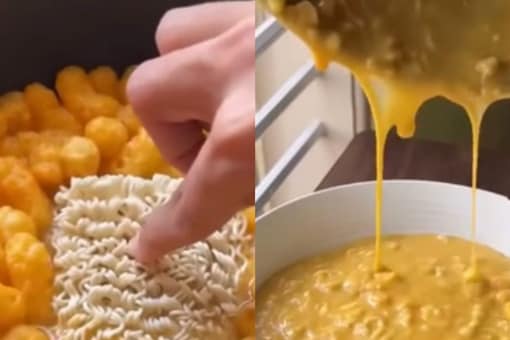 'Cheesy Cheetos Maggi' is Internet's Newest Bizarre Food Recipe. (Image: Reddit/@
r/InstaCelebsGossip)