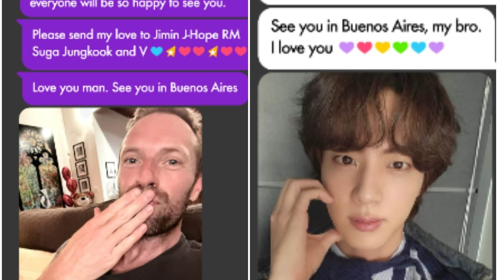 BTS's Jin will appear as special guest at Coldplay concert in Buenos Aires