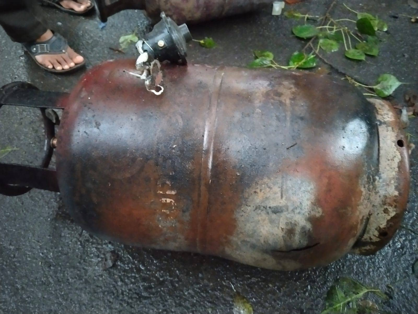 Coimbatore blast Tamil Nadu cylinder. Pic/News18