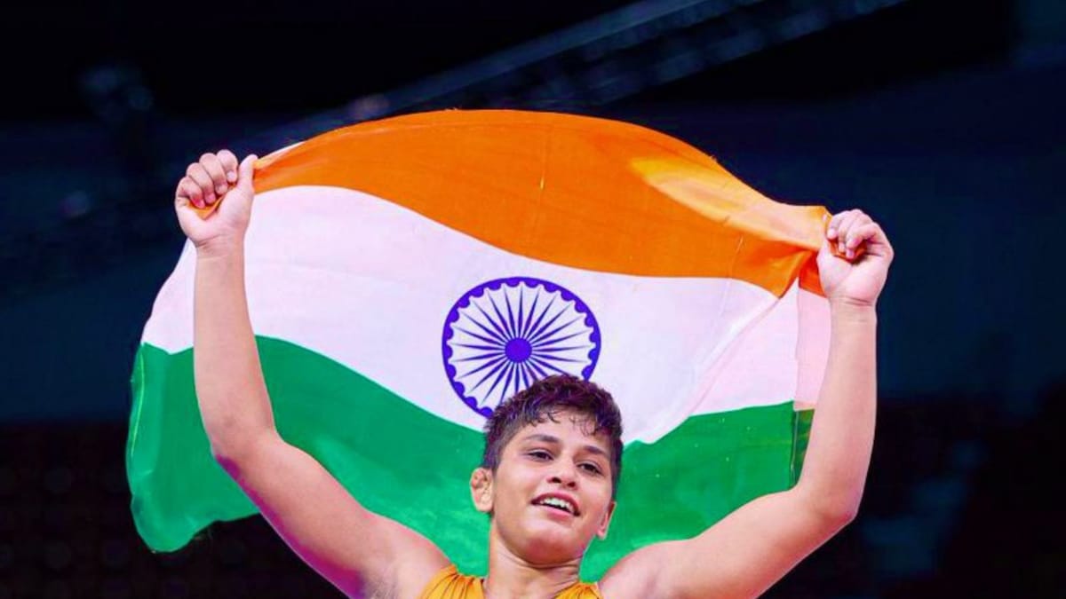 National Games Wrestling: Teenager Antim Panghal Claims Gold on Games Debut