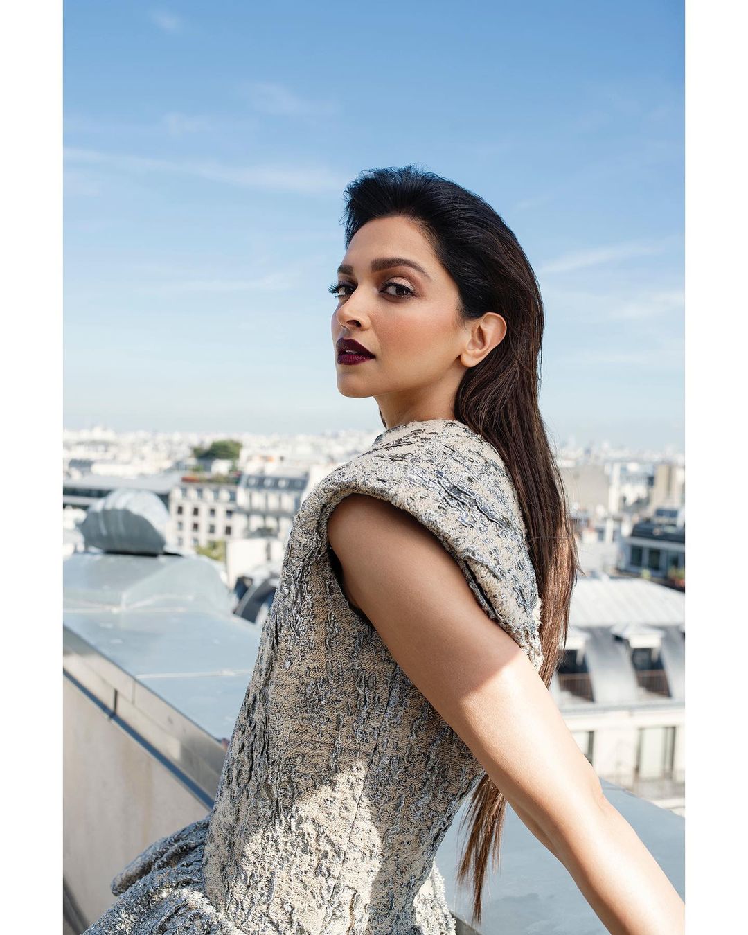 Deepika Padukone makes a bold fashion statement in lace and leather at  Paris Fashion week - Pics inside