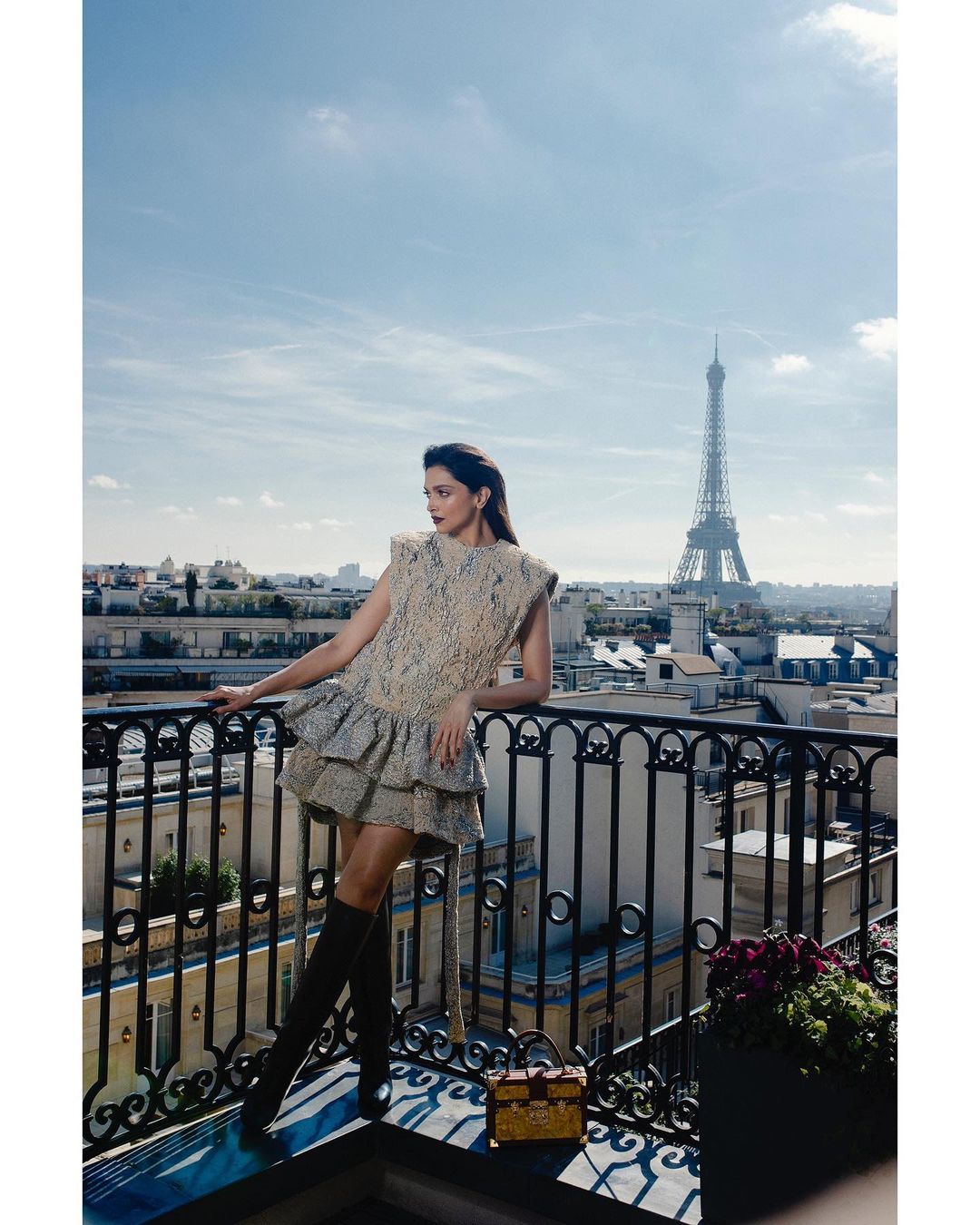 Deepika's look at Paris Fashion Week
