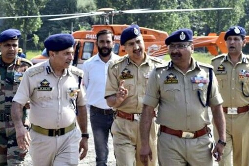 ٻҾͧ J&K DGP Dilbag Singh  Rajouri ͵Ǩͺôҹʹ  (@JmuKmrPolice/Twitter)