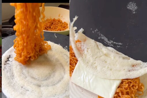 Korean Fusion Dosa With Cheese. (Image: Instagram/@sooosaute)