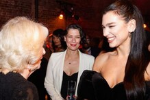 Dua Lipa Rubs Shoulders With Queen Consort Camilla at Booker Prize 2022 Event