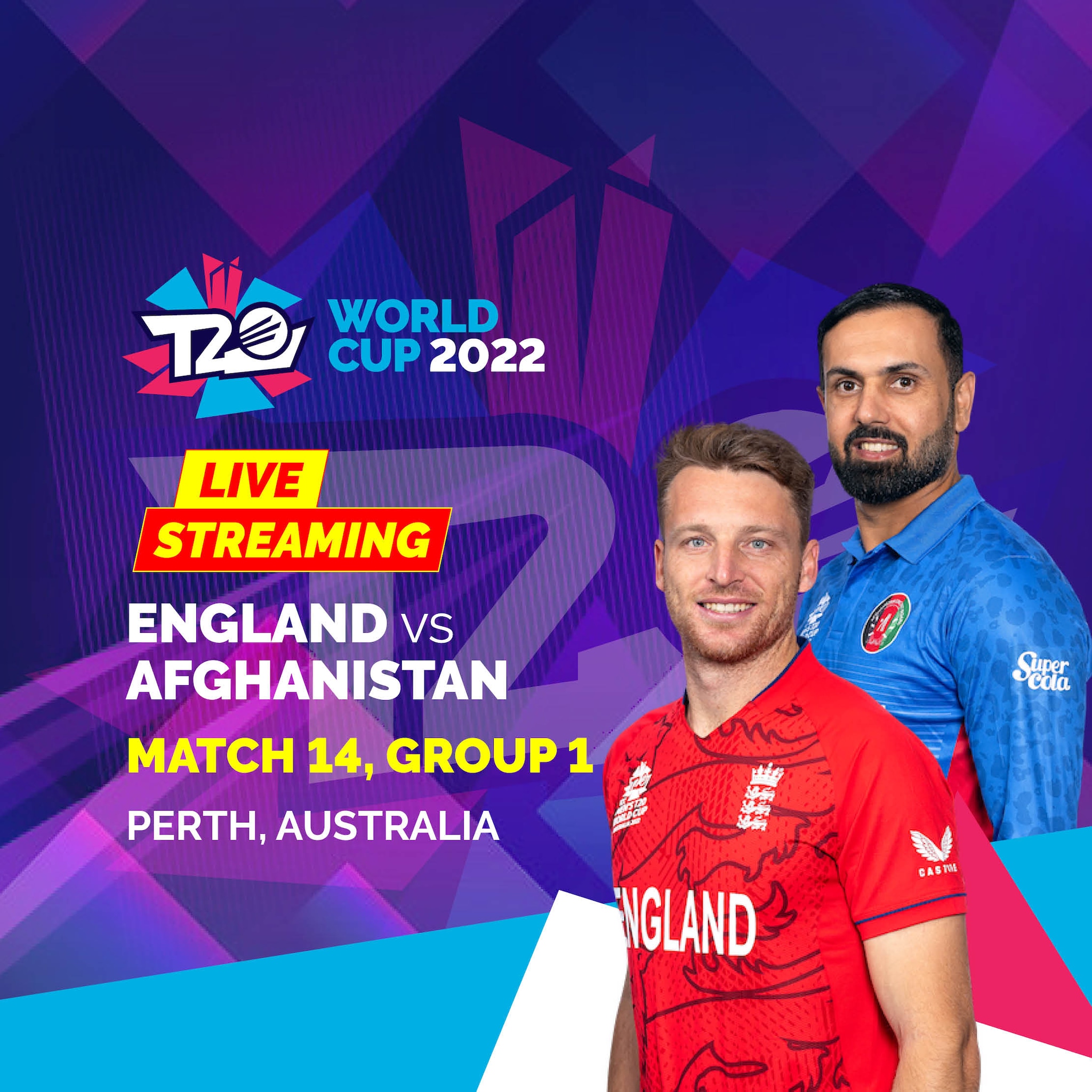 England vs Afghanistan Live Streaming When and Where to Watch T20 World Cup match Live Coverage on Live TV Online