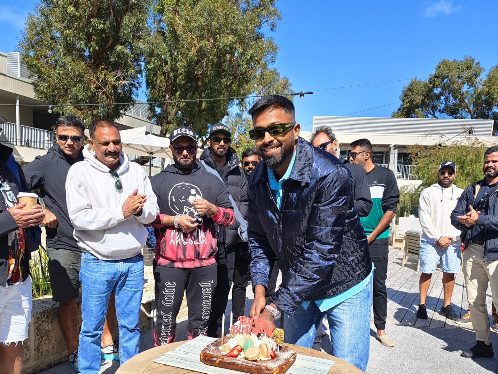 Watch: Team mates bring birthday cake for Kohli, what happens next will  leave you in splits