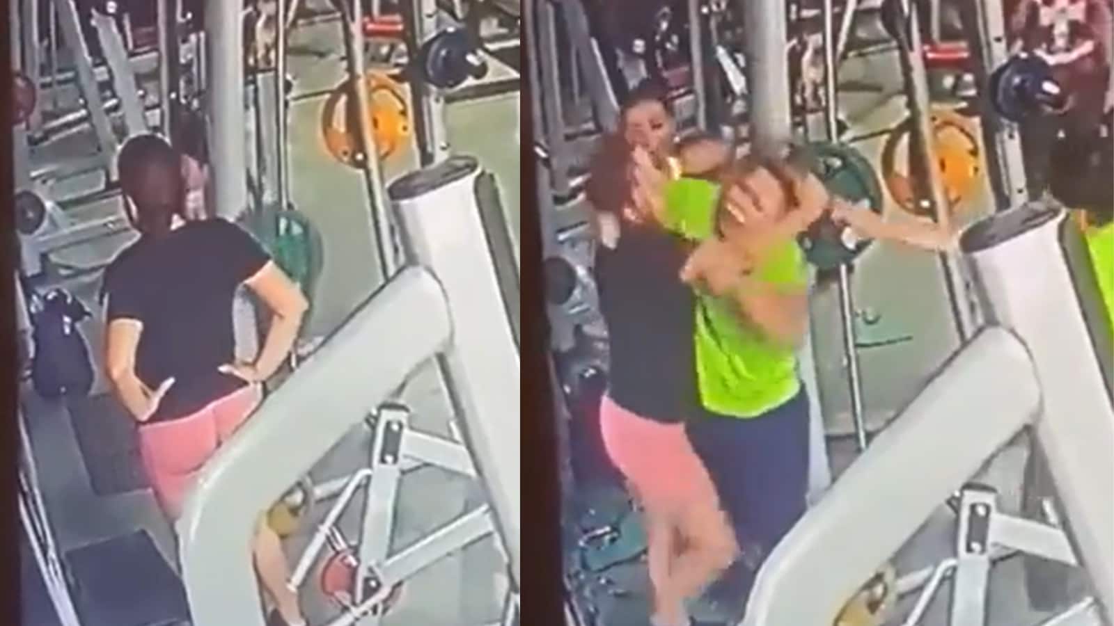 Video Of Two Women Getting Into an Ugly Fight Over Gym Equipment Goes Viral