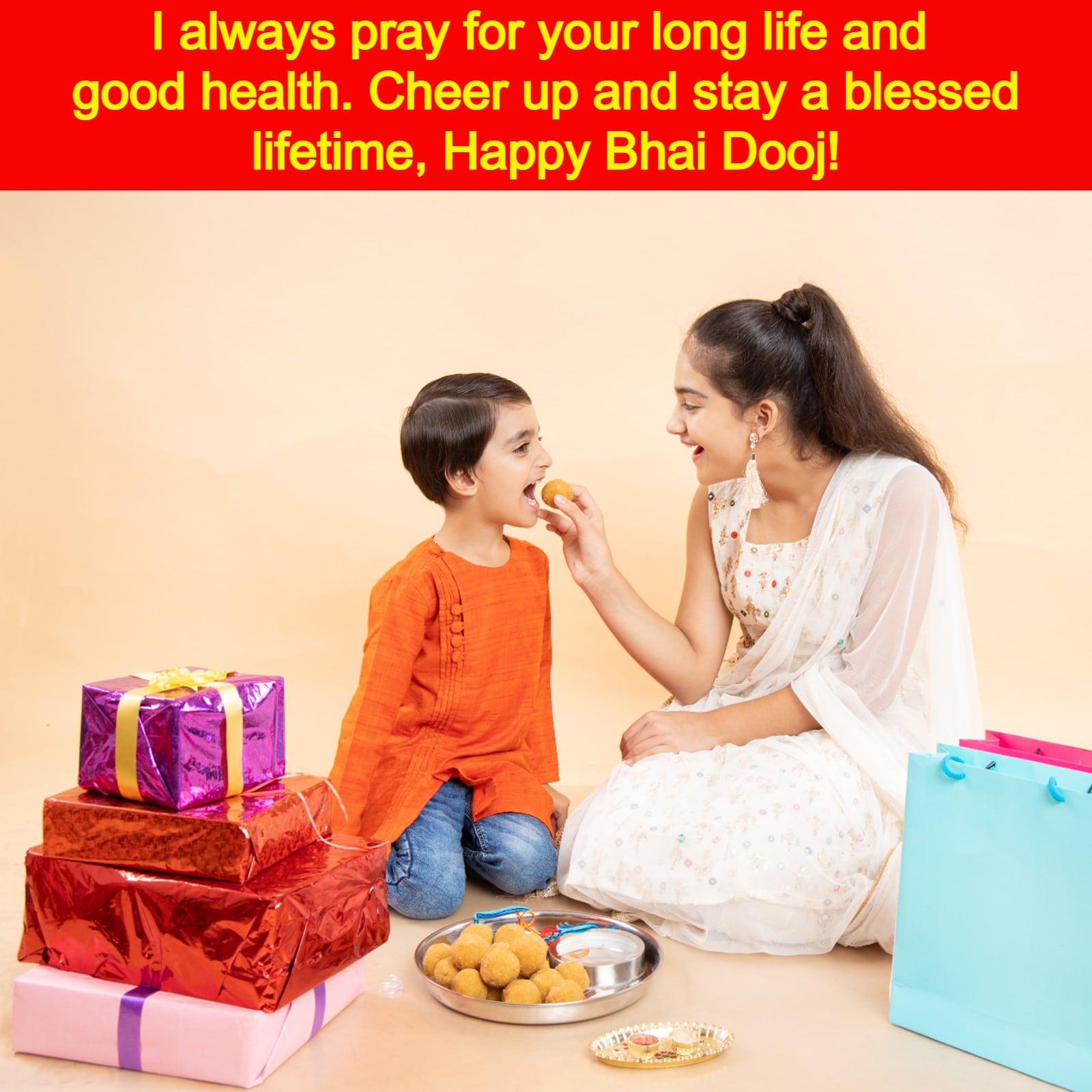 Happy Bhai Dooj 2022: Images, Wishes, Quotes, Messages and WhatsApp Greetings to Share. (Image: Shutterstock)