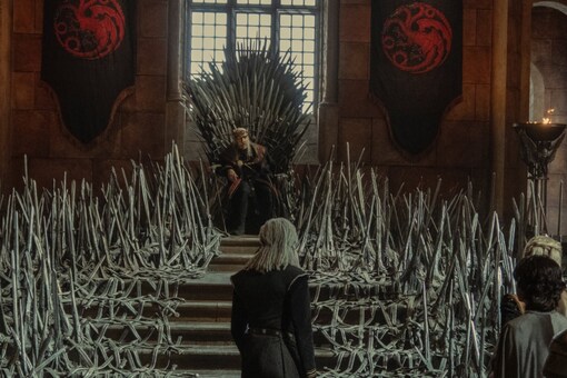 Additionally, R.R Martin also noted how he wished the series further explored the relationship between Princess Rhaenyra and Ser Harwin. (Credits: Twitter/@HouseofDragon)