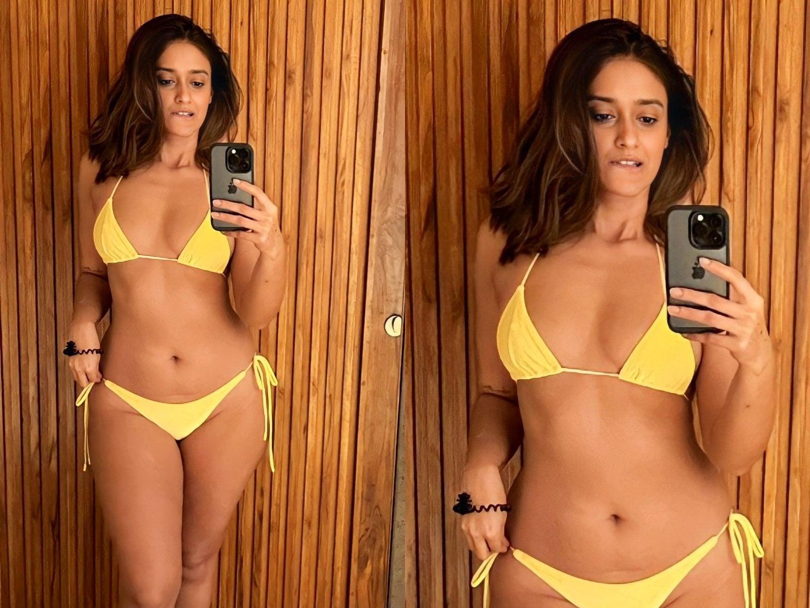 Ileana D'cruz Takes a Mirror Selfie As She Flaunts Her Drop-Dead Gorgeous  Yellow Bikini Look; Pic - News18