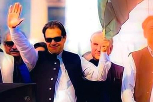 Imran Khan has complained of not being provided adequate security. (Photo by @PTIofficial)