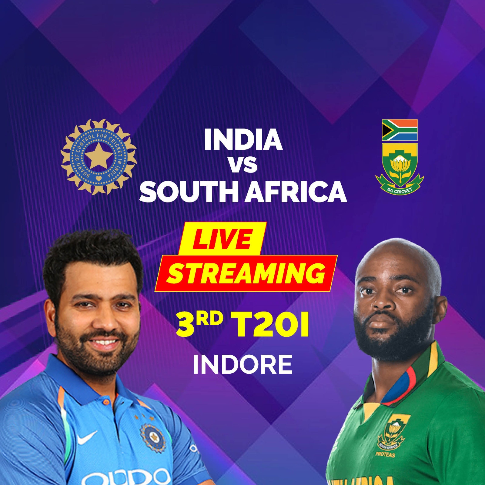 India vs South Africa Live Streaming Cricket When and Where to Watch IND v SA Third T20I Live Coverage on Live TV Online