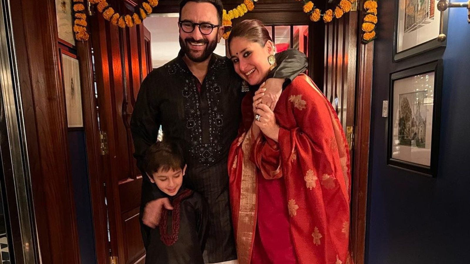 Kareena Kapoor Wins Internet With Her Honest Diwali Family Pic Showing Jeh Throwing A Tantrum