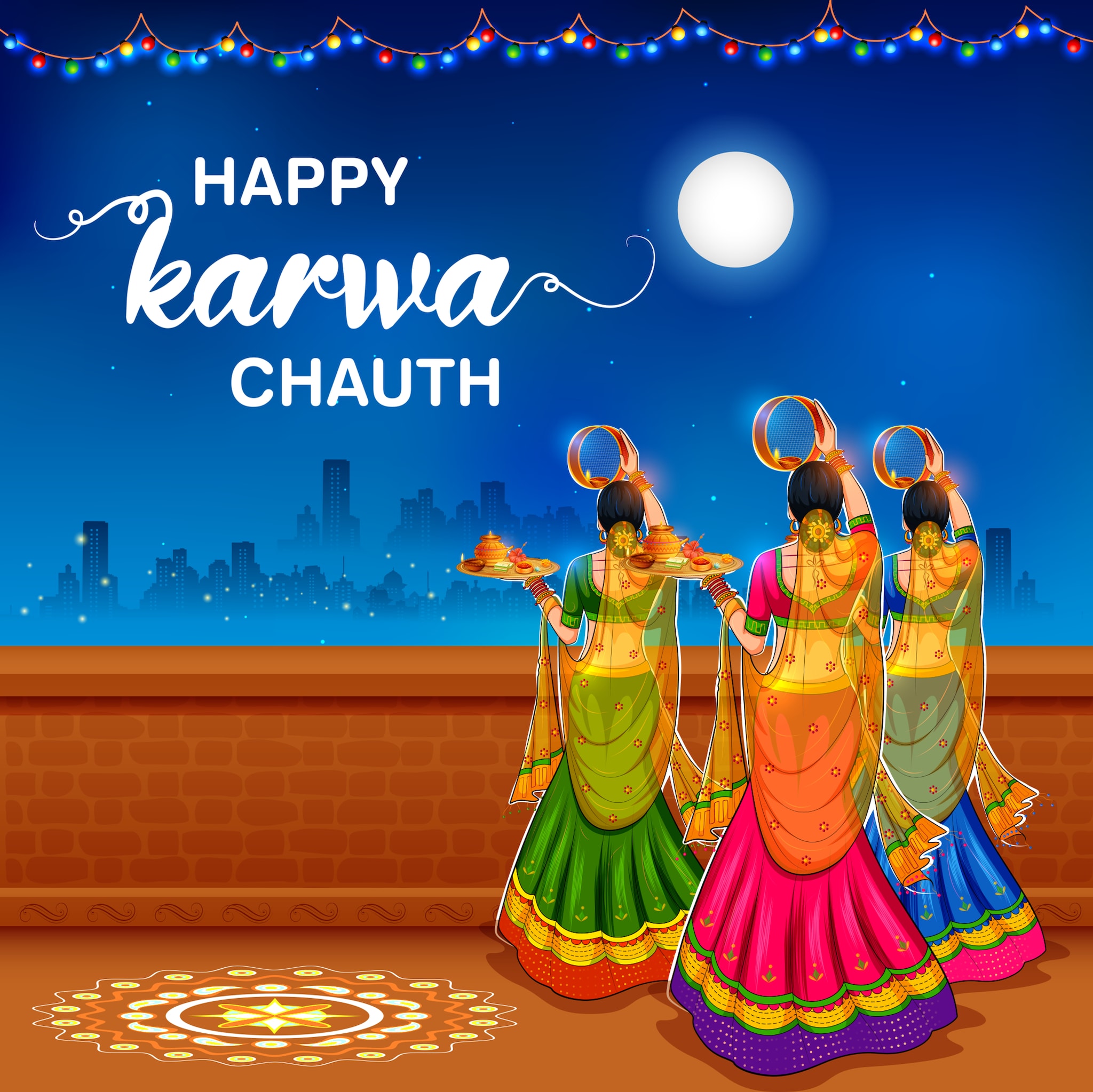Happy Karwa Chauth 2022 Wishes, Greetings, Whatsapp Status, Images And Quotes You Can Share With Your Dear Ones. (Image: Shutterstock) 