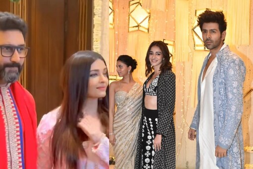 Aishwarya Rai Bachchan, Abhishek Bachchan, Suhana Khan, Ananya Panday, Kartik Aaryan 㹧ҹ