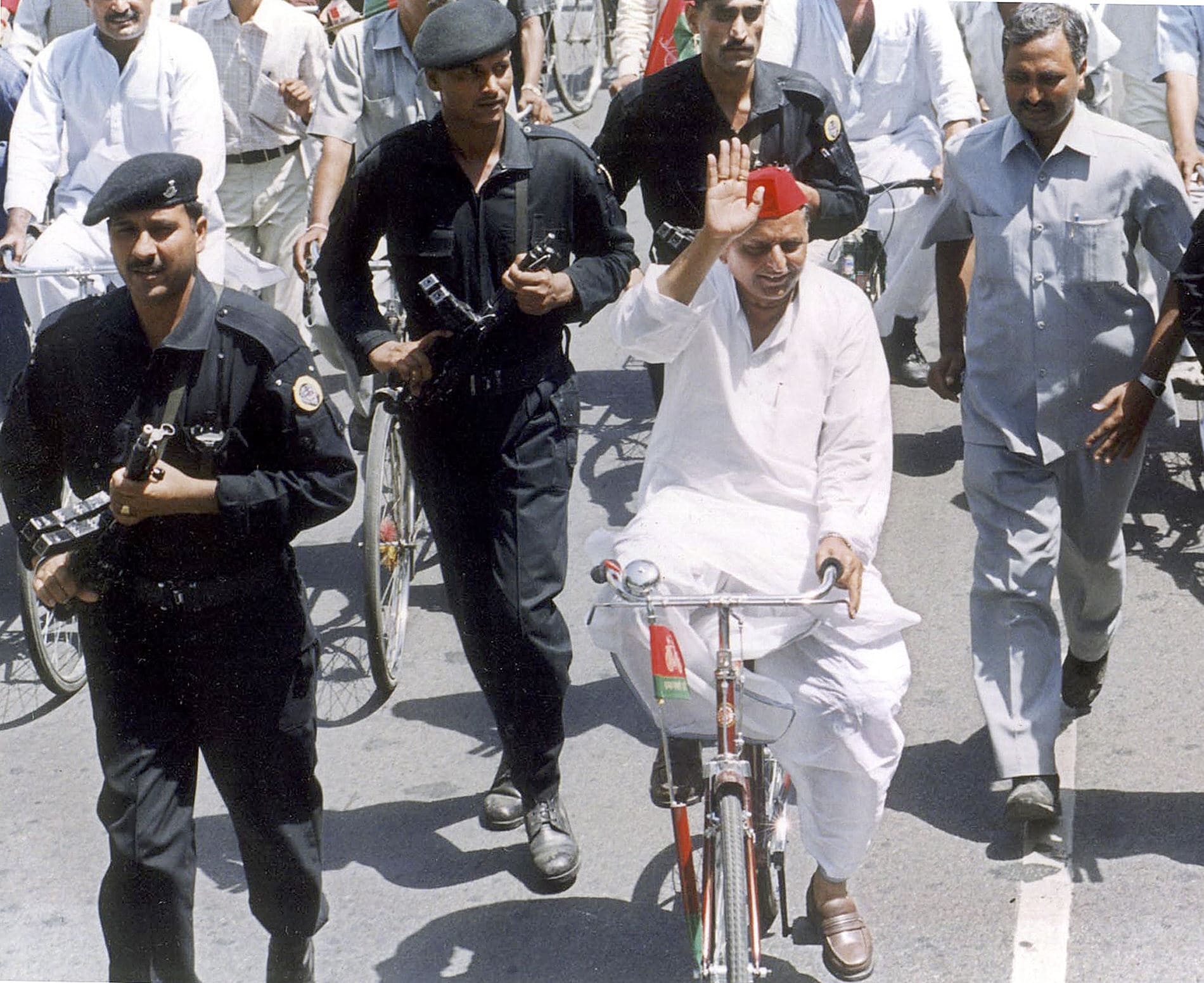 In 1982, Chaudhary Charan Singh rewarded Mulayam with a seat to UP assembly’s Upper House and he was made the leader of opposition in the legislative council --- a post he held till 1985 when the state yet again went for assembly elections. (AFP File)