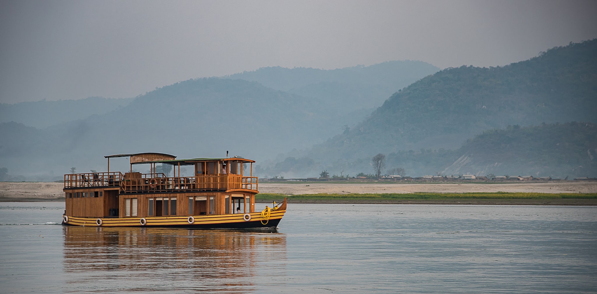 Houseboat in Assam
