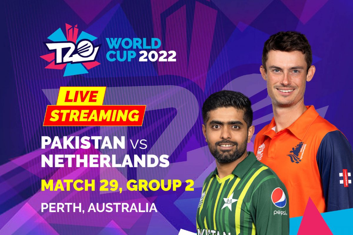 Netherlands vs Pakistan When and Where to Watch ICC T20 World Cup 2022 Match Live Coverage on Live TV Online