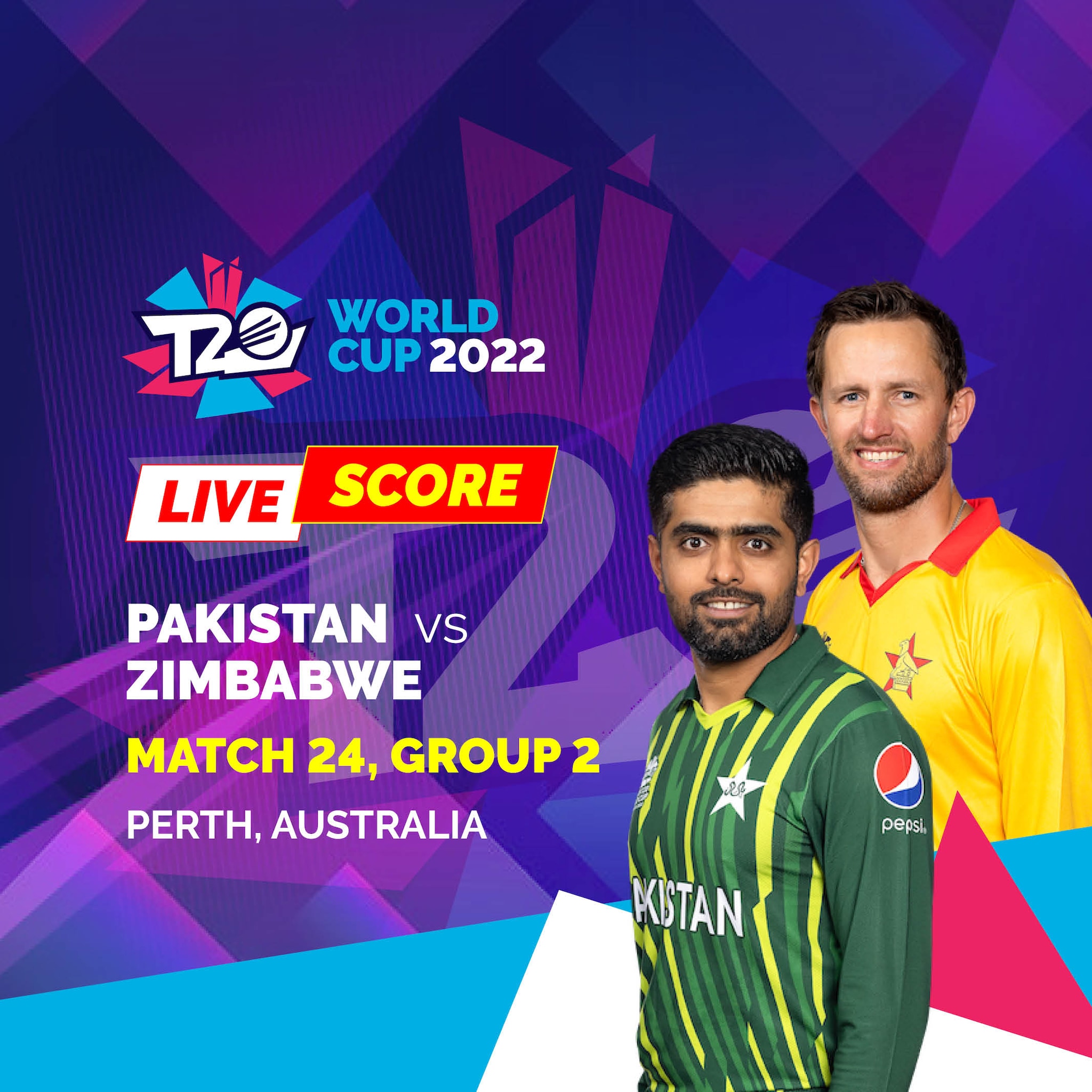 PAK vs ZIM, T20 World Cup 2022, Super 12 Highlights Zimbabwe Stun Pakistan With 1-run Victory in Perth
