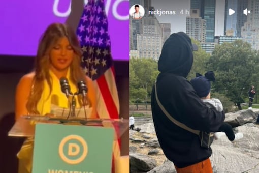 Priyanka Chopra heads to the White House to interview US VP Kamala Harris while Nick Jonas stays back in NYC with their daughter. 
