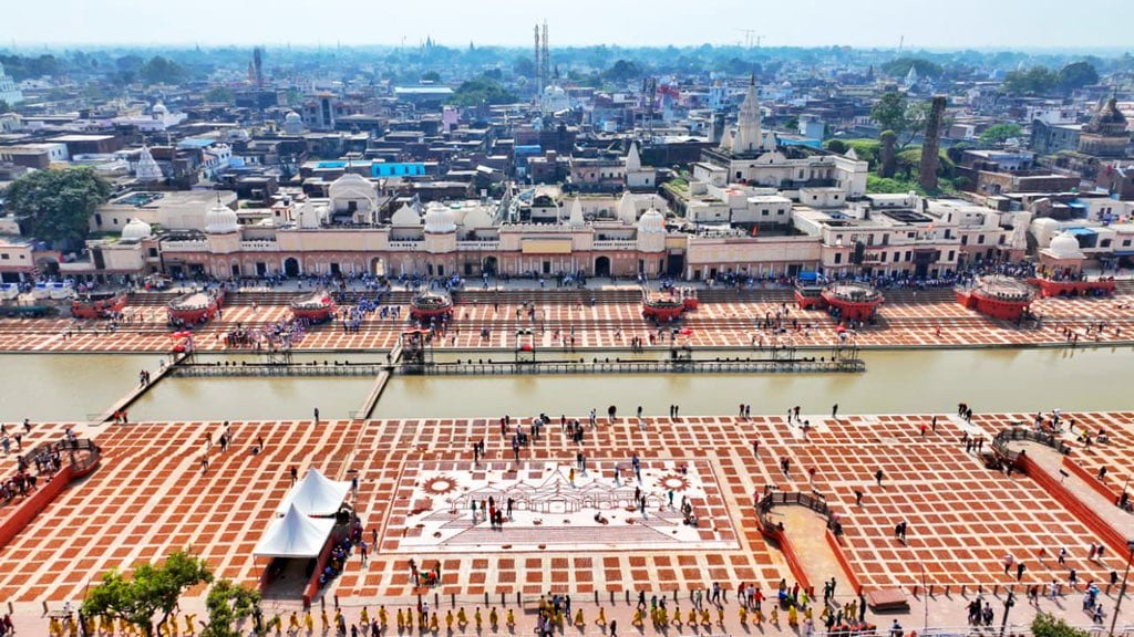 A widened Chaurasi Kosi Parikrama Marg will also be ready for pilgrims who do the parikrama of Ayodhya on foot. (Photo: By Special Arrangement)