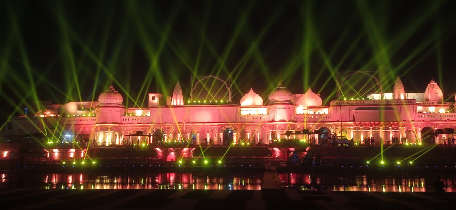 Over 4 lakh LED lights have been installed in Ayodhya as well. (Photo: By Special Arrangement)