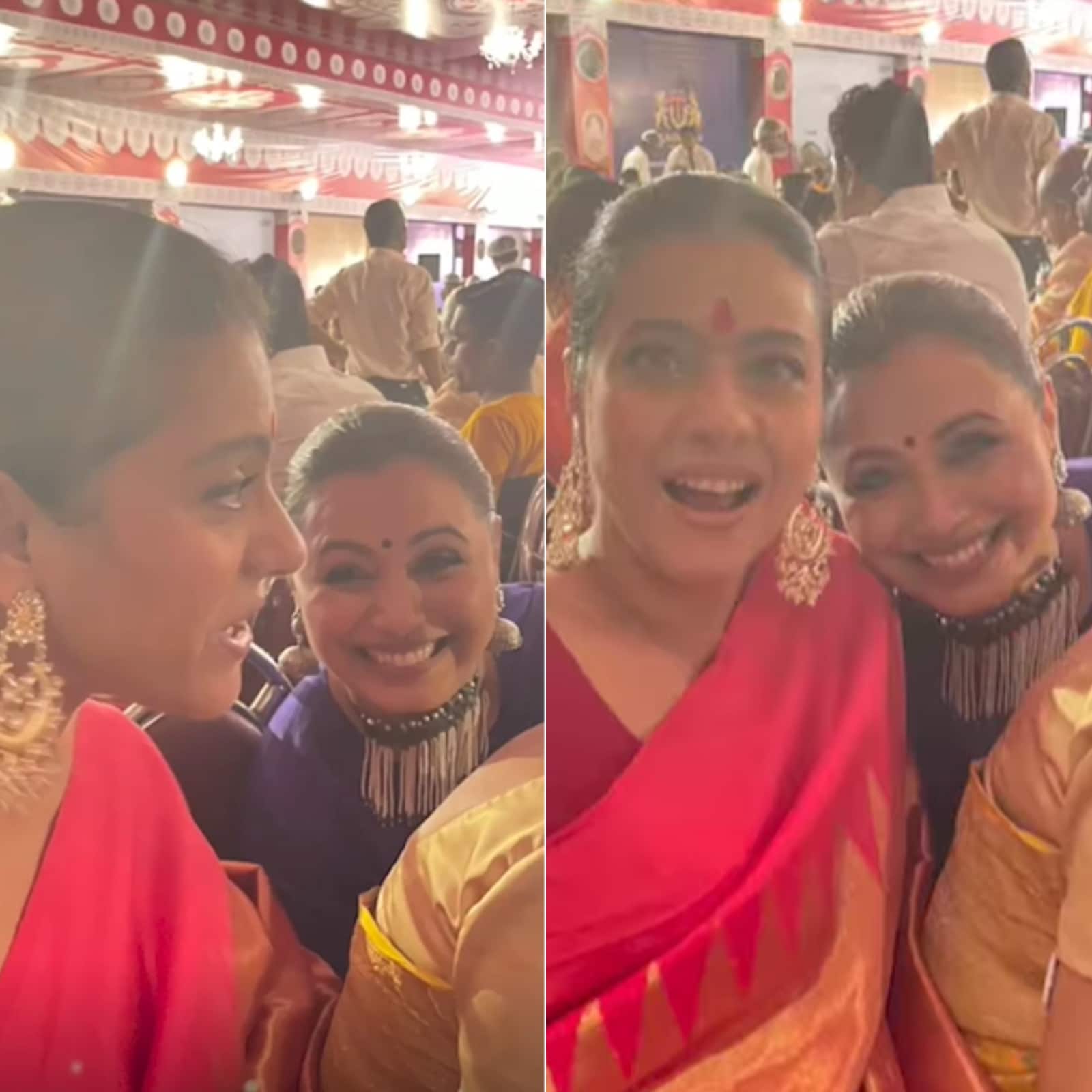 1600px x 1600px - Rani Mukerji Shows Her Goofy Side In Kajol's Durga Puja Celebrations Video  Watch - News18