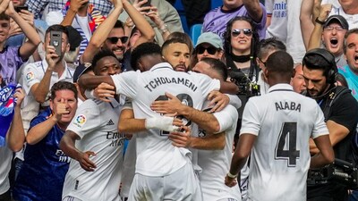 La Liga: Real Madrid Sink Barcelona 3-1 in Season's First El Clasico ...