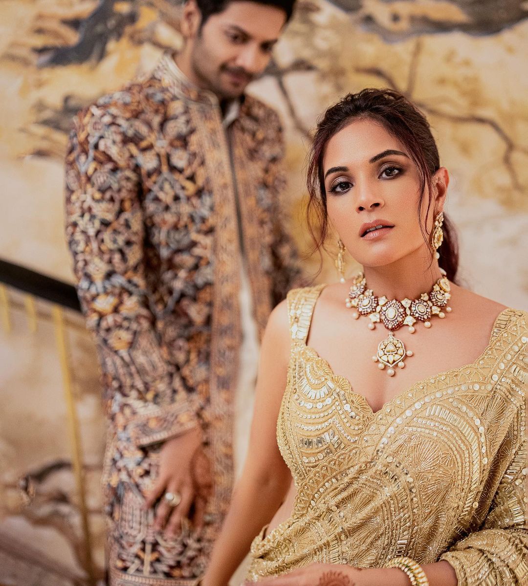 Richa Chadha And Ali Fazal Look Mesmerising In Their Cocktail Photos ...