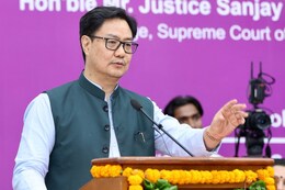 'Case Pendency High': Kiren Rijiju Says SC Must Not Hear Bail Pleas, Frivolous PILs; Receives Backlash From Oppn
