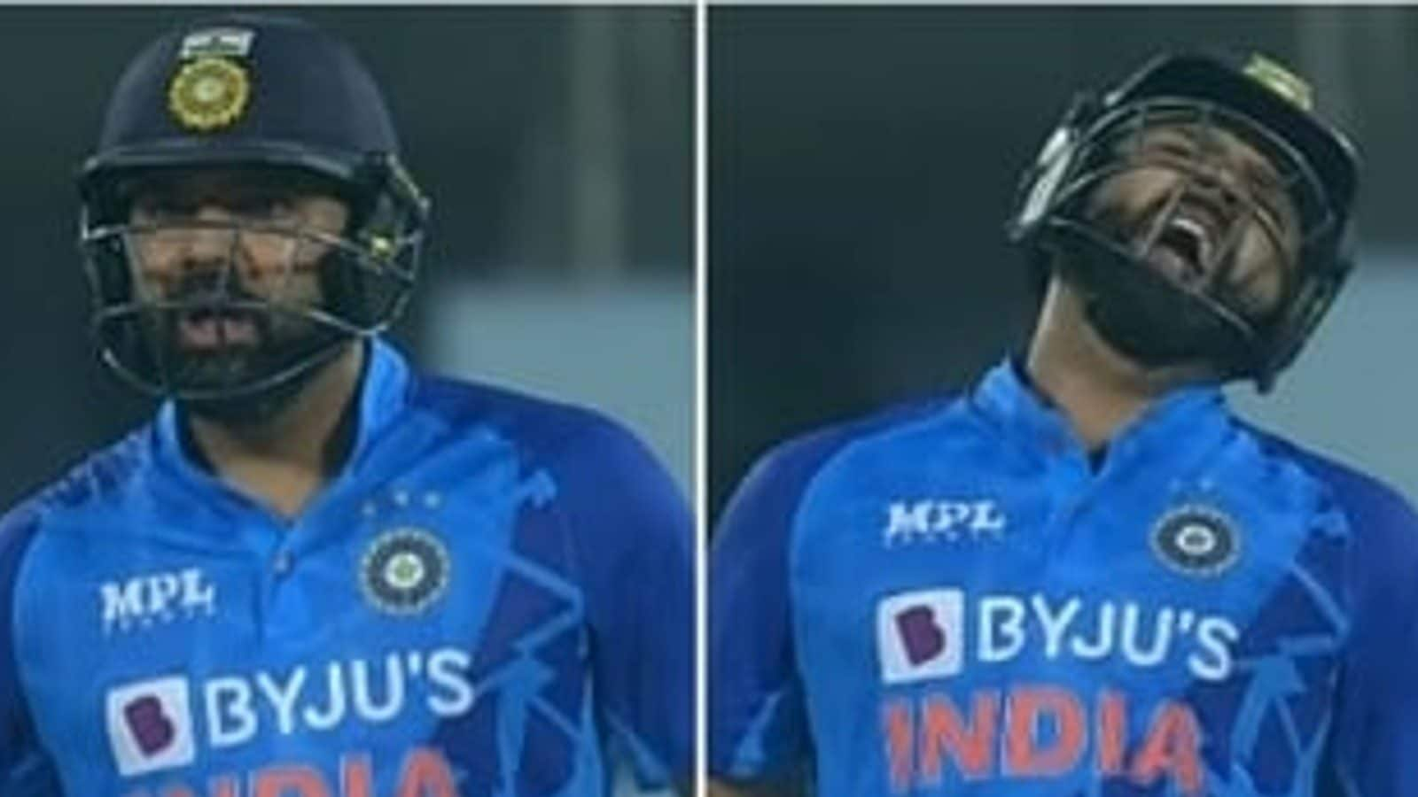 Ind vs SA: Rohit Sharma Screams Out At Umpire's Decision, Signals for a ...