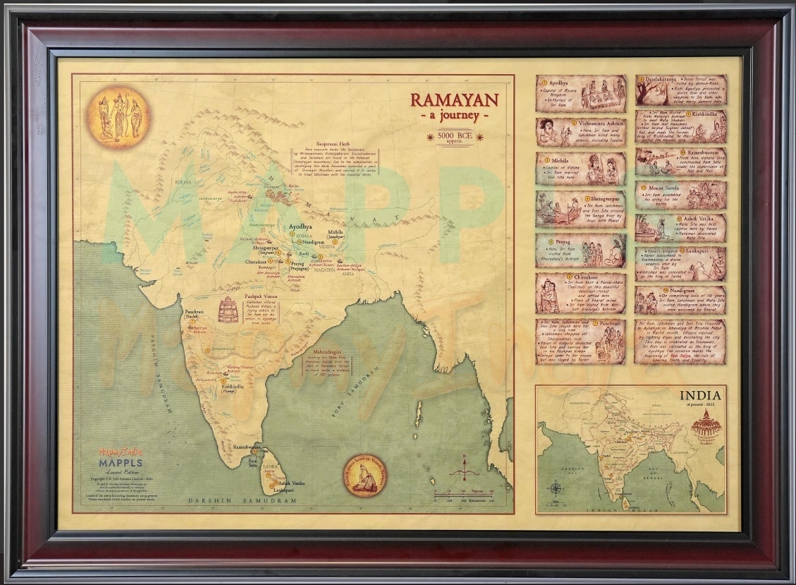 Road ‘Map’ to Ram Rajya on Your Wall: Ayodhya to Ashok Vatika, Firm Builds Heritage Connect through Tech​