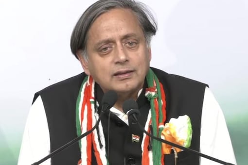 Congress presidential candidate Shashi Tharoor. (File pic: ANI)