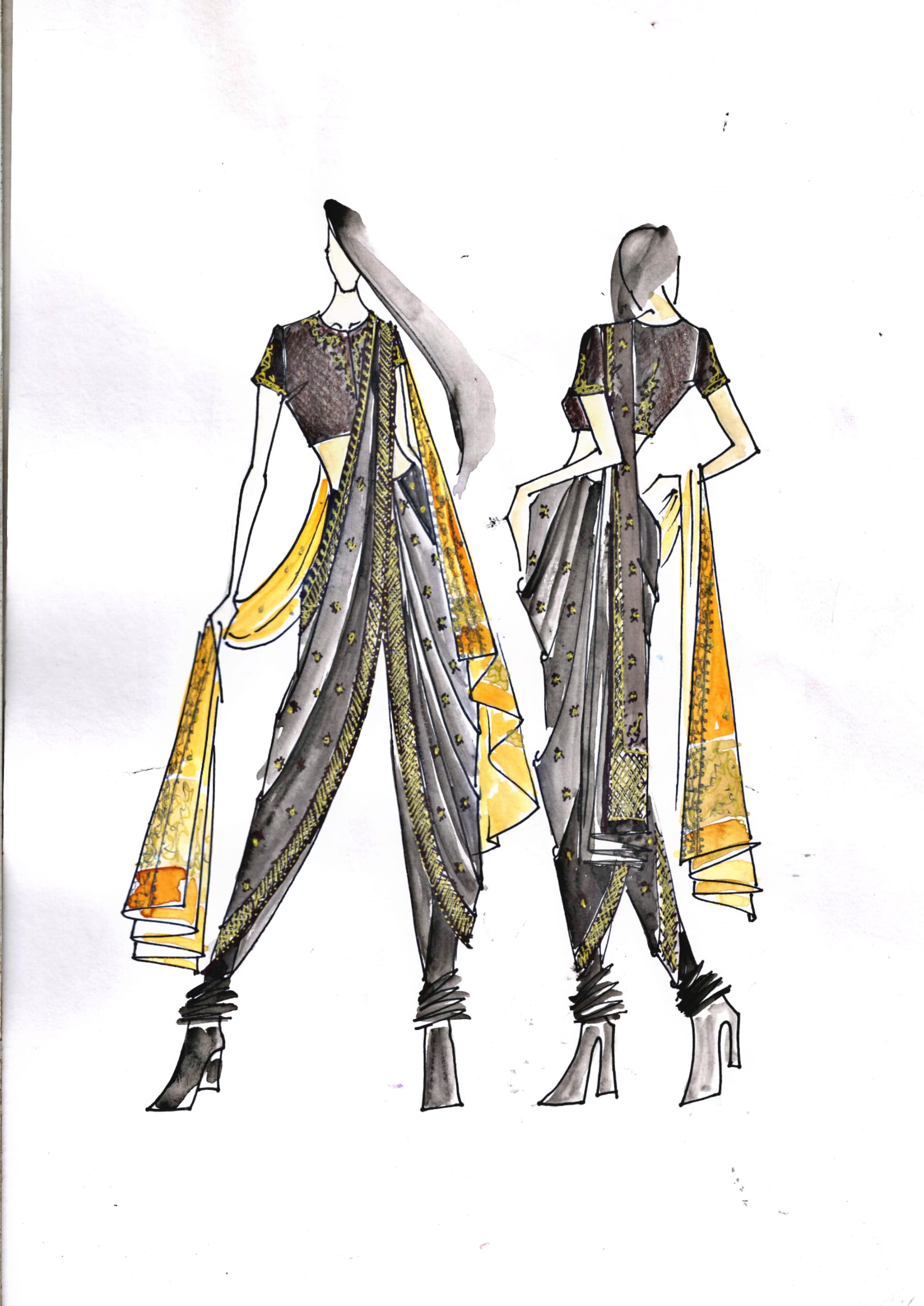 FASHION AND CULTURE THE EVOLUTION OF EASTERN AND WESTERN STYLES  by  Mallika singhal  Medium