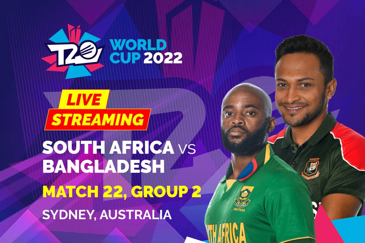 South Africa vs Bangladesh Live Cricket Streaming How to Watch T20 World Cup 2022 Match Coverage on TV And Online