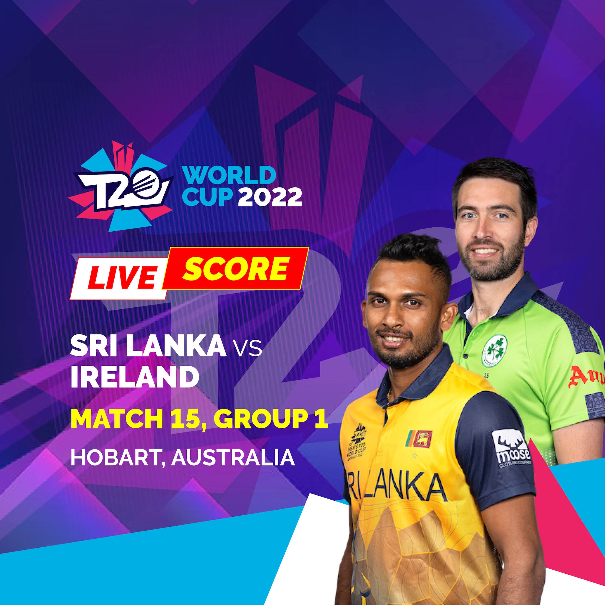 ICC Men's T20 World Cup 2022: Sri Lanka 63/1 in ten overs against Australia
