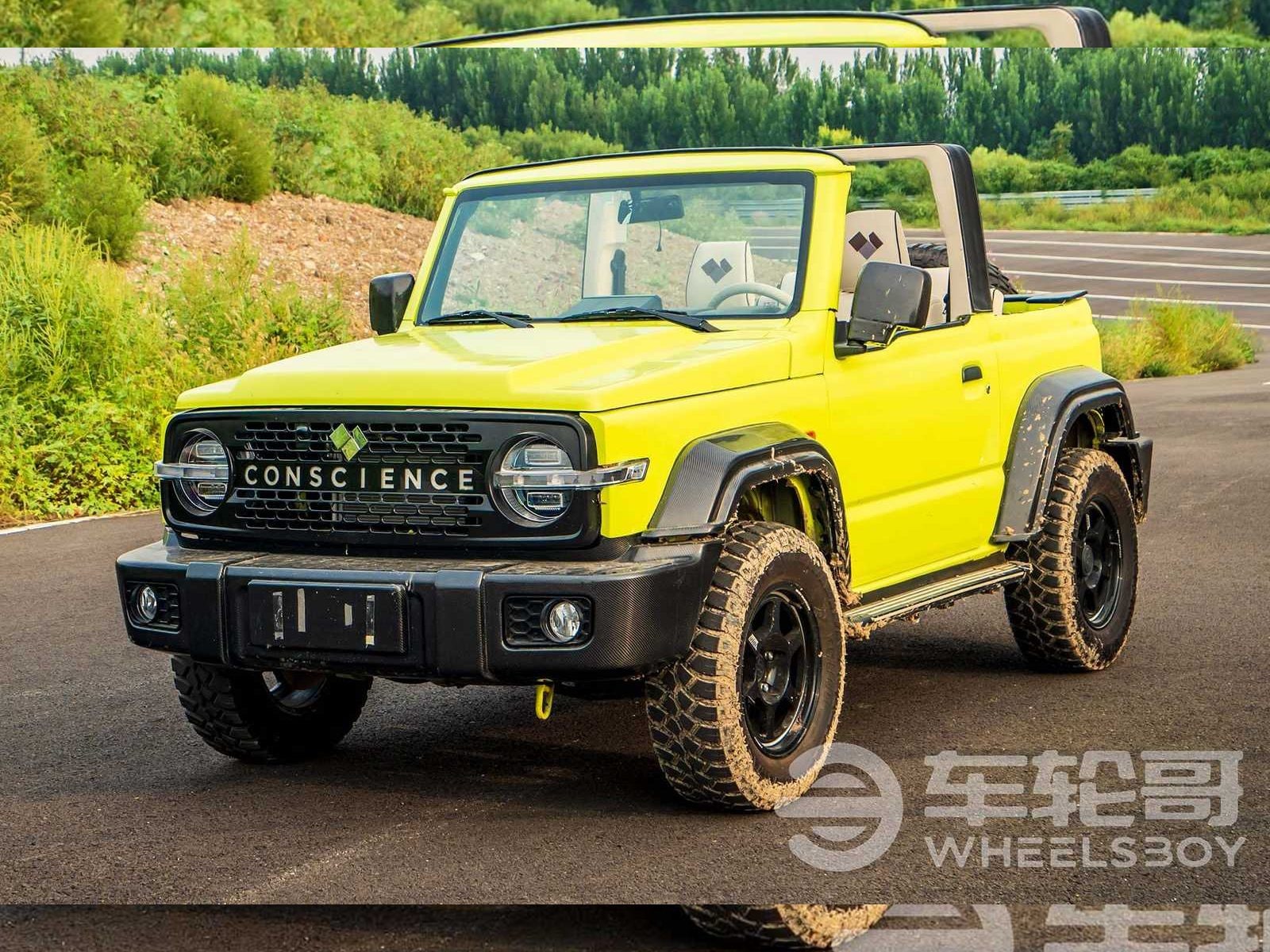 This Suzuki Jimny Modified as a Convertible is an Off-Roader's