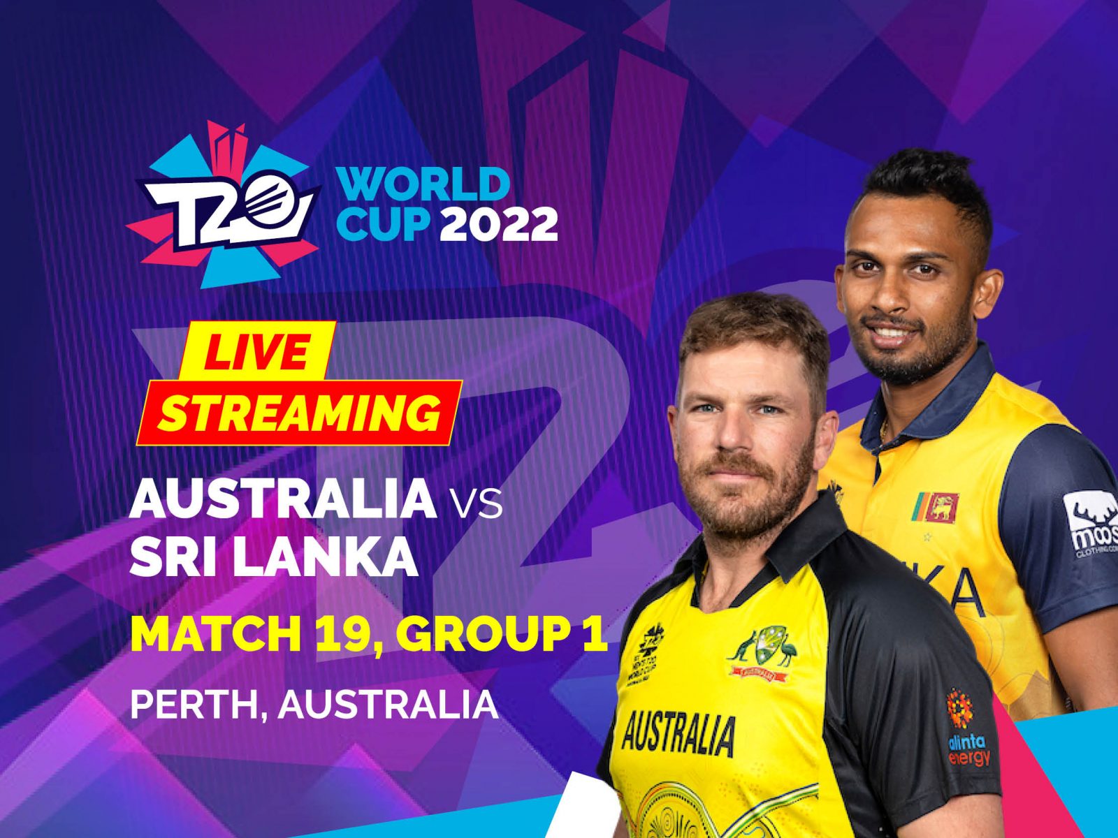 Australia vs Sri Lanka Live Streaming Cricket: When and Where to Watch ICC  T20 World Cup 2022 Match Live Coverage on Live TV Online - News18