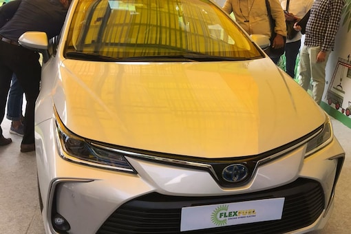 Toyota Corolla Altis Flex-Fuel Car (Photo: News18.com)
